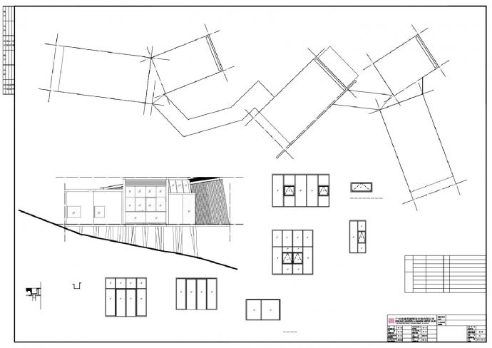 某某P3建筑施工图平面图CAD图_图1