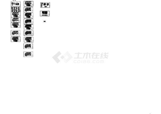广东某28层住宅楼电气图纸，含强电设计说明-图二