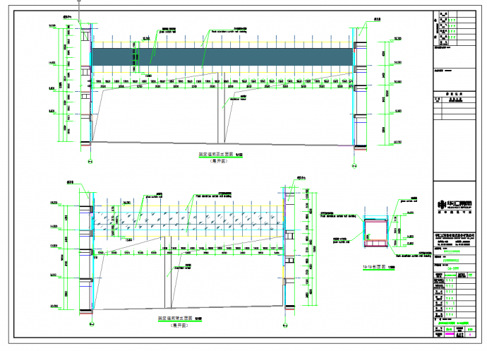 某地6层框剪结构迎宾中心建筑施工CAD图纸_图1