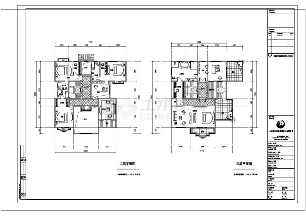 三层独栋650平方住房平面图-图二
