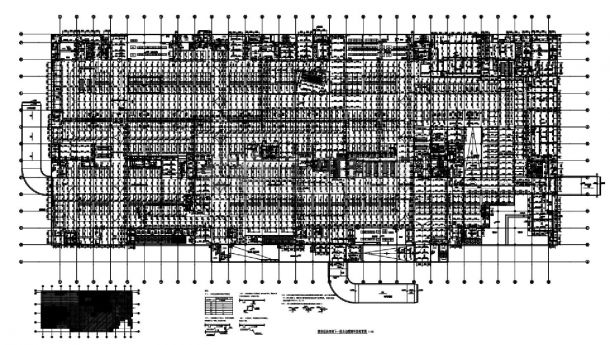 江西某商业综合体机电地下一层喷淋总平面CAD图.dwg-图一