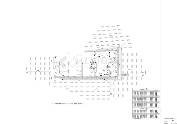 E-1-21-412 北区4号楼十二层照明平面CAD图.dwg-图一