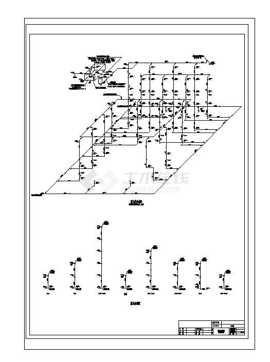 某厂房给排水和消防系统图-图一