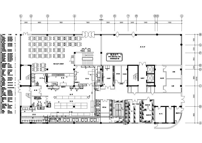 办公楼设计_某办公楼水电安装施工图，172张图纸。_图1