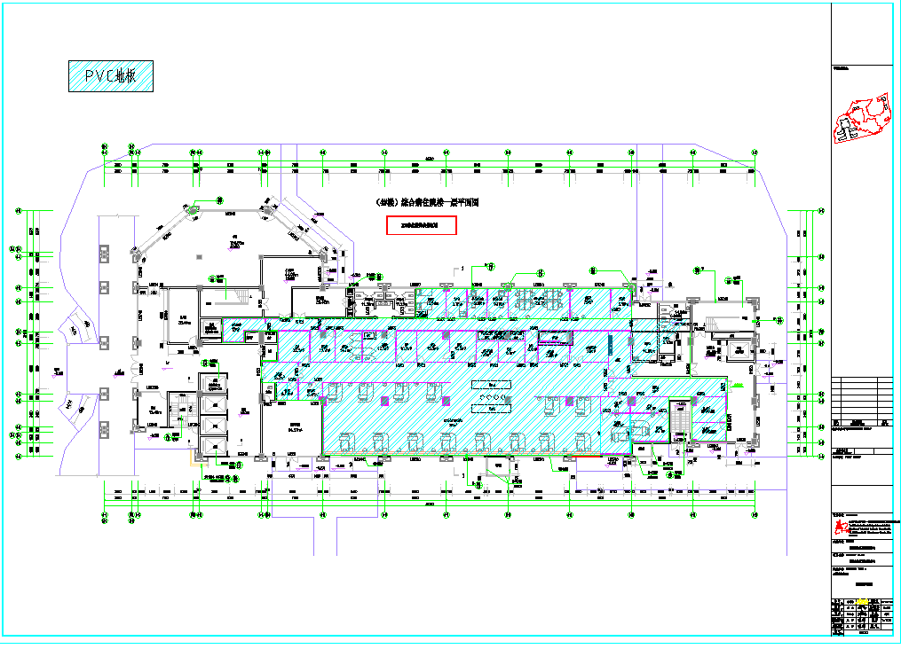 某地净化工程手术室ICU产科消毒供应中心给排水CAD图纸