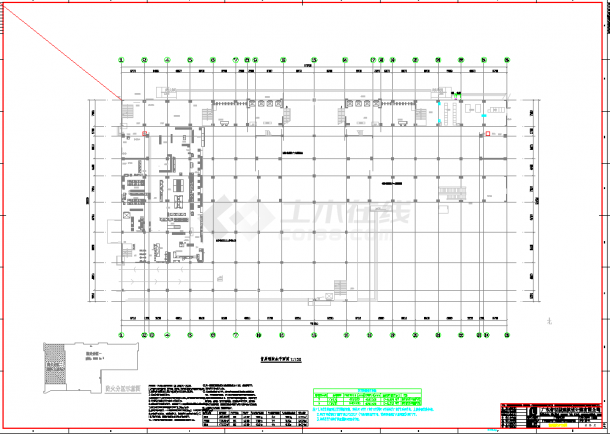 某地学生宿舍初步设计给排水CAD图纸-图二