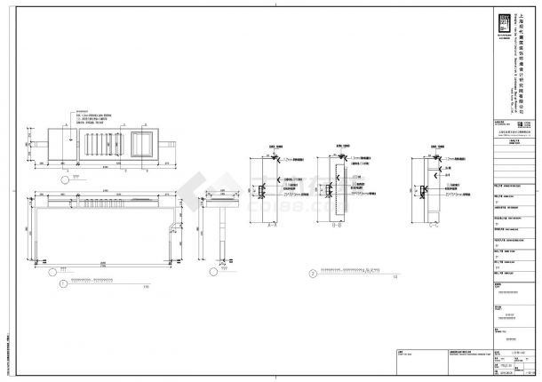 黄山城市展览馆室内陈展及装饰施工总承包工程一层道具CAD图.dwg-图一