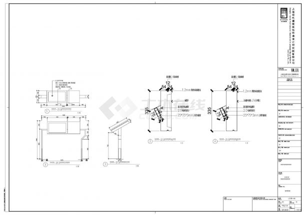 黄山城市展览馆室内陈展及装饰施工总承包工程一层道具CAD图.dwg-图二