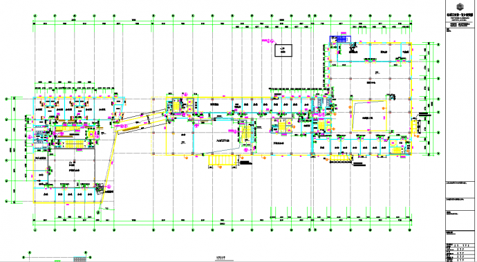 某地高层办公科研建筑给排水消防系统-建筑CAD图纸_图1