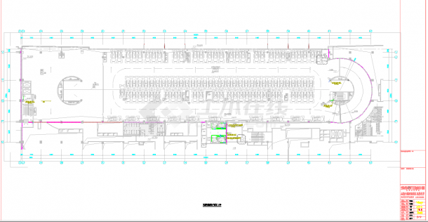 某地江苏某商业综合体及配套电气4栋弱电施工图CAD图纸-图二