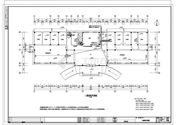 某科研办公楼电气设计详图-图一