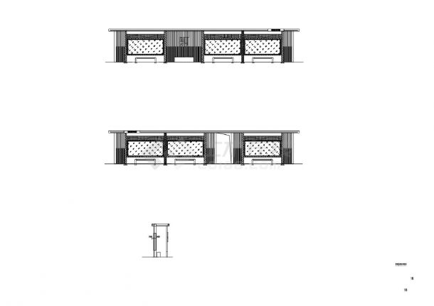 后宅城市公交站改造工程--建筑设计图（2022.09）-图一