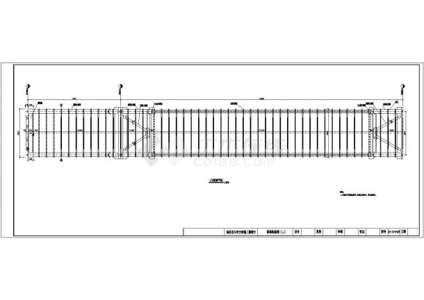 某生米大桥图纸75+2X228+75钢管拱拱架CAD大样构造图-图一