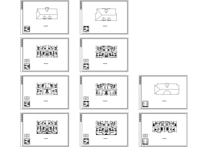 沁阳住宅小区规划方案CAD带效果图_图1