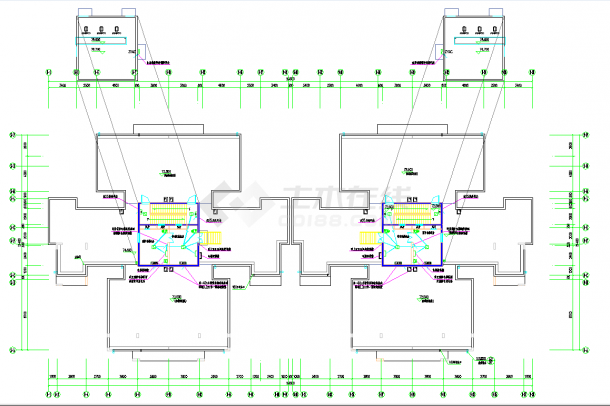 某地海南高层住宅电气施工图Bc块B9电气施工图CAD图纸-图二