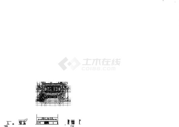 环球金融中心大厦建筑设计施工图-图二