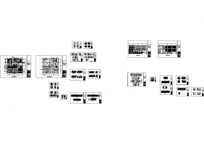 国际酒店桑拿中心设计装修设计施工图_图1