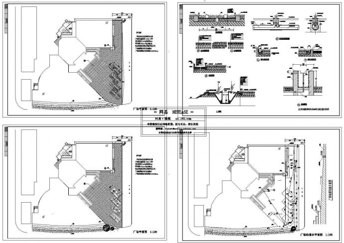 广场规划总平面图_图1
