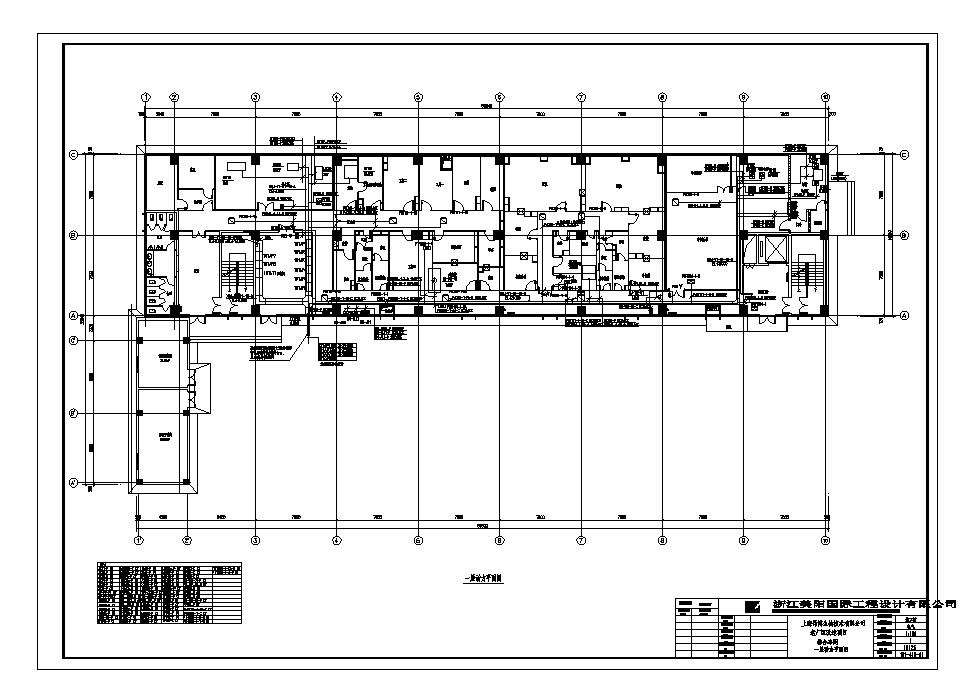某医学产业基地大楼GMP工艺设计施工图
