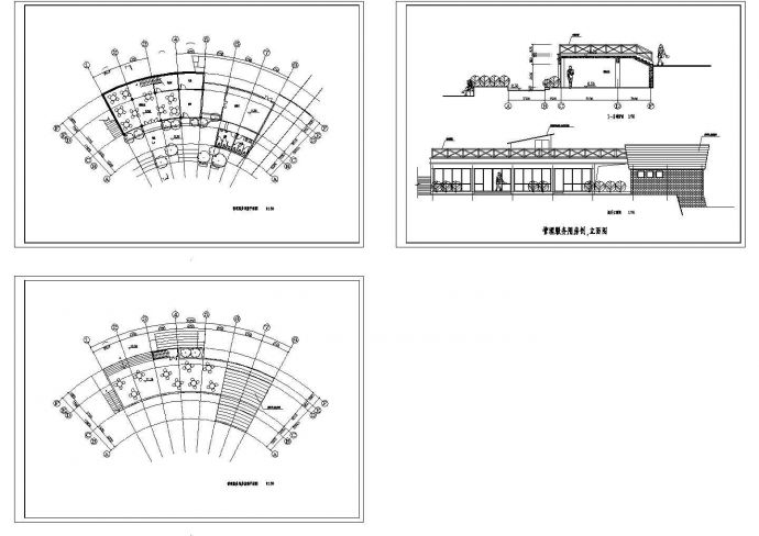 富阳市中心广场初步设计全套图纸_图1