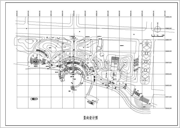 富阳市中心广场初步设计全套图纸-图二