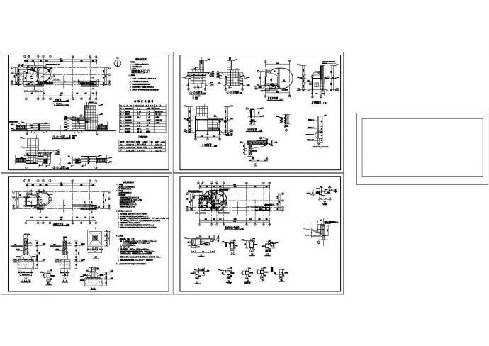 苏州工业园传达室 大门建筑施工CAD图纸_图1
