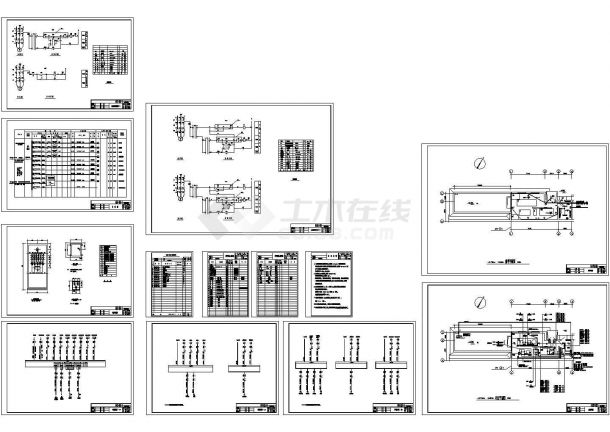 泵房电气CAD设计系统图-图一