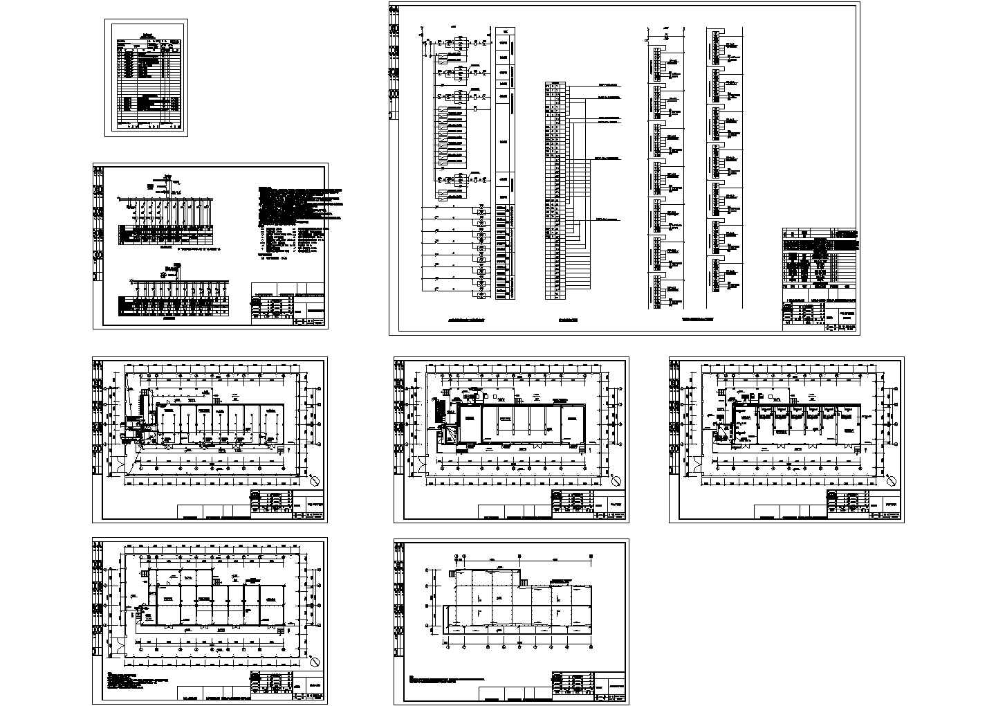 丙稀站房电气设计全套CAD设计图