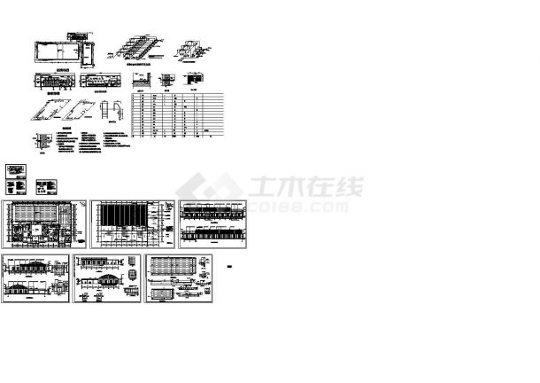 一号游泳池水处理系统工程施工CAD图纸-图一