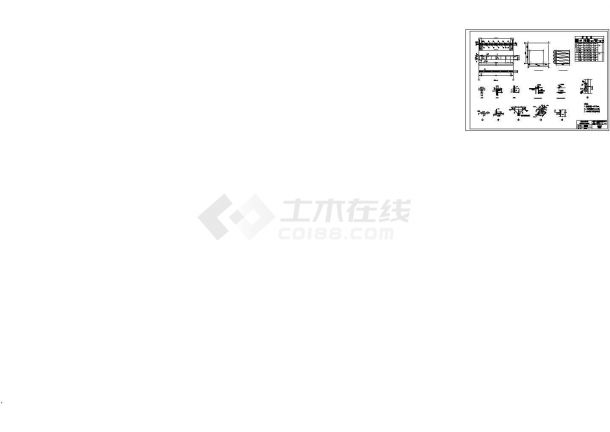 南京某单层钢结构厂房设计CAD图纸-图二