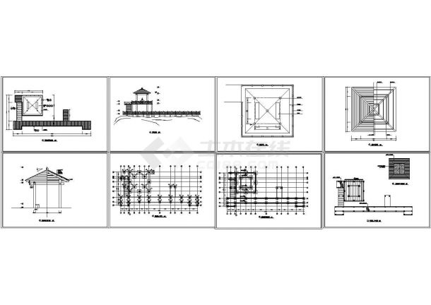 深圳兰溪谷郊野公园景观设计全套施工CAD图纸-图二