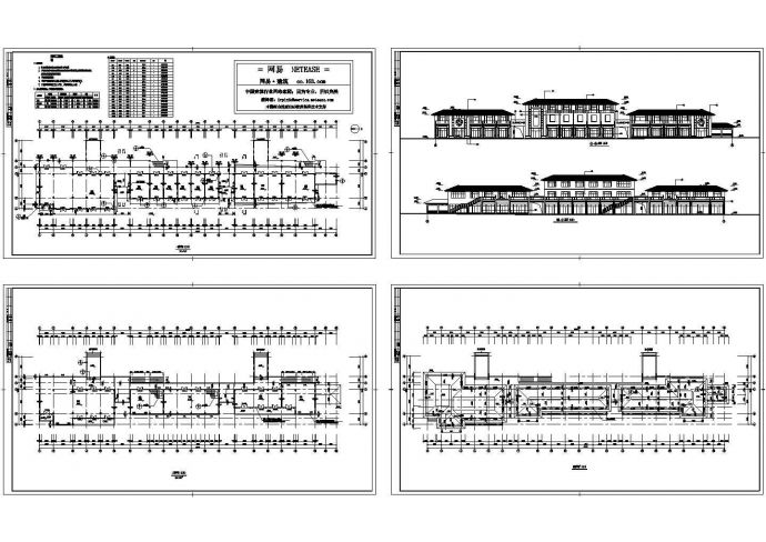 某商业街设计建筑图_图1