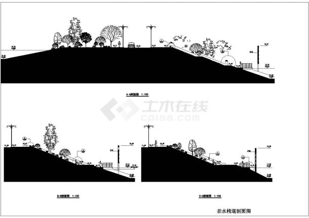 南京工程学院景观绿化施工图全套（二）-图一