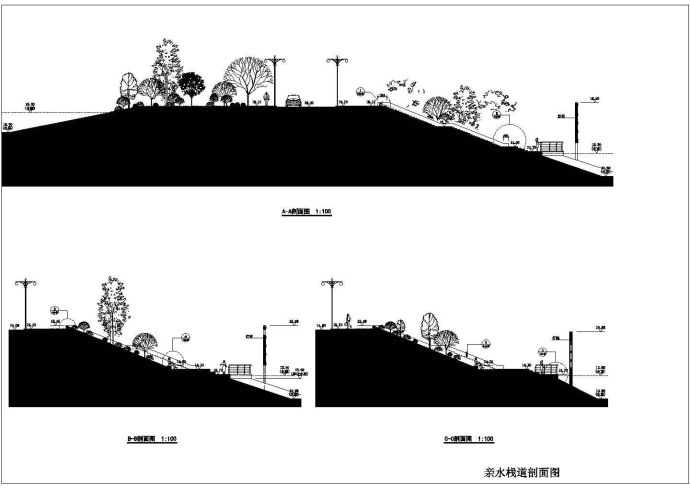 南京工程学院景观绿化施工图全套（二）_图1