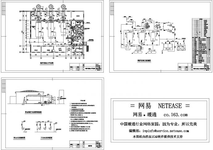 小区锅炉房热力系统图_图1