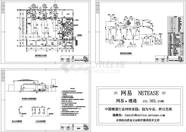 小区锅炉房热力系统图-图二