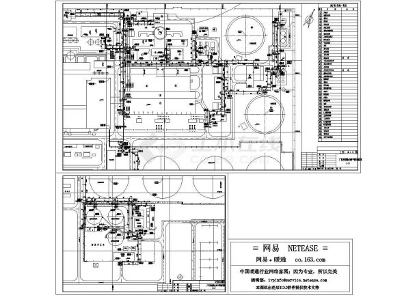 厂区采暖热力网平面-图一