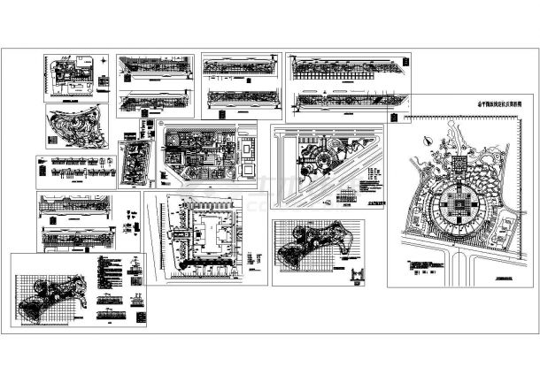 照明系统CAD图纸——景观施工图分类细部大全-图一