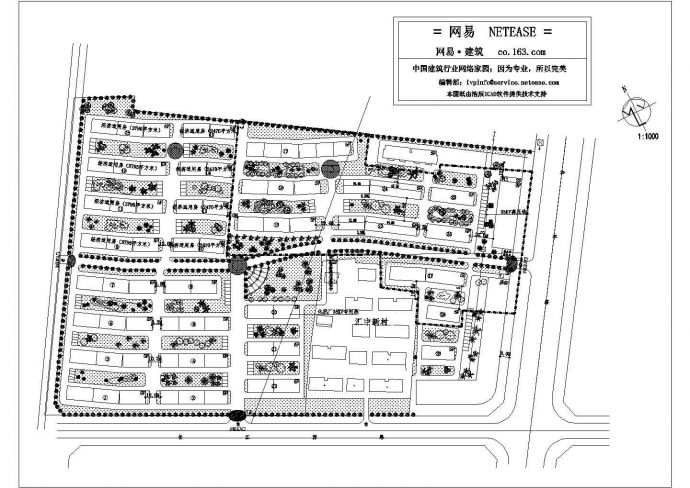 住宅小区规划图纸_图1