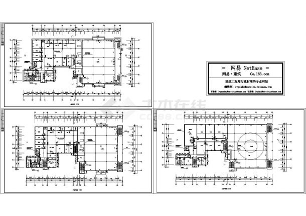 三层学生食堂建筑方案-图二