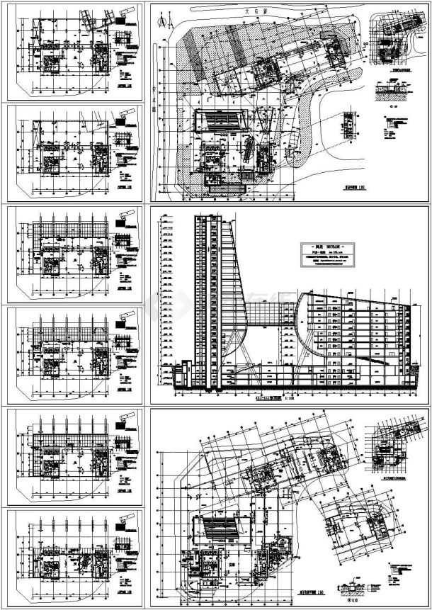 兰华大厦建筑施工图9张-图二