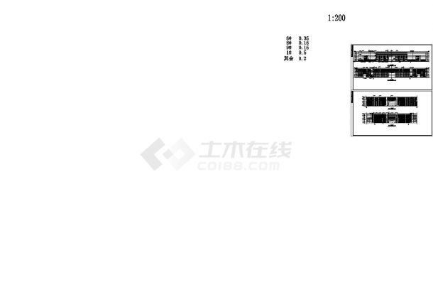 某职业技术学院建筑施工图纸-图二