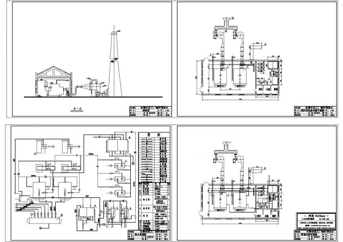 某工厂锅炉房设计图_图1