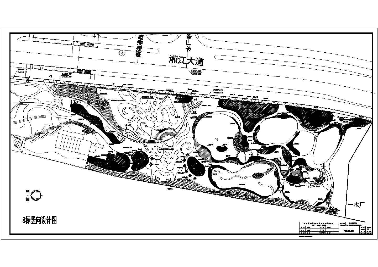 长沙湘江风光带设计图