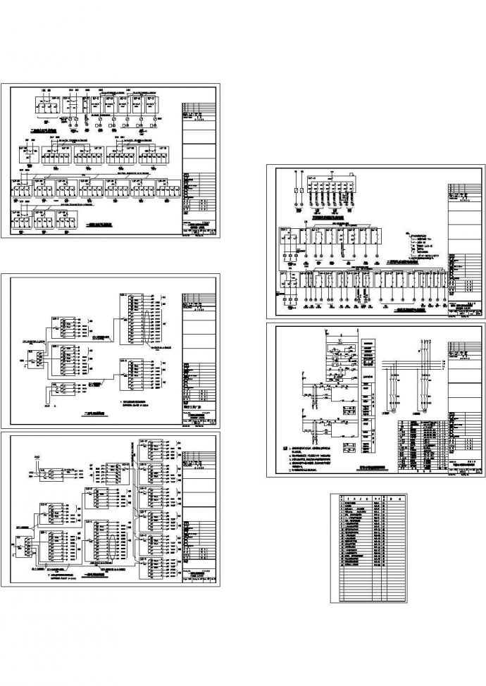 医疗工业厂房CAD电气设计图_图1