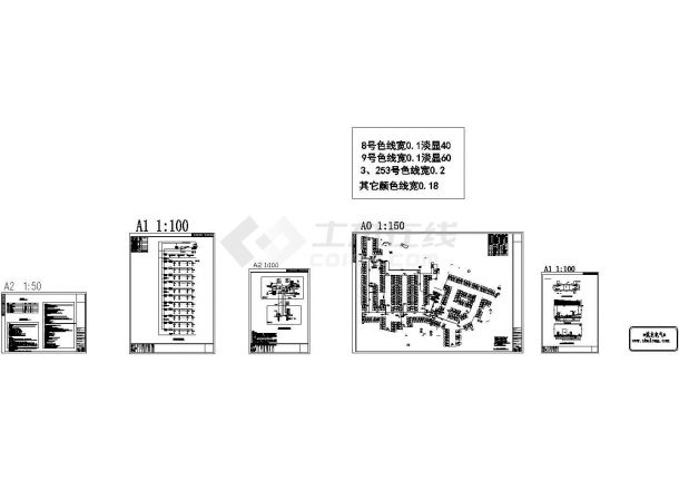 某11896㎡酒店地下停车场管理系统电气CAD图纸-图二