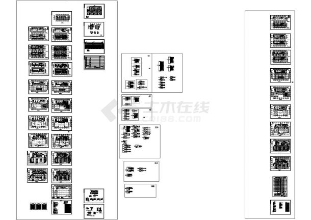 [施工图]某高层办公楼强电、消防施工图纸（大型甲级院）-图一