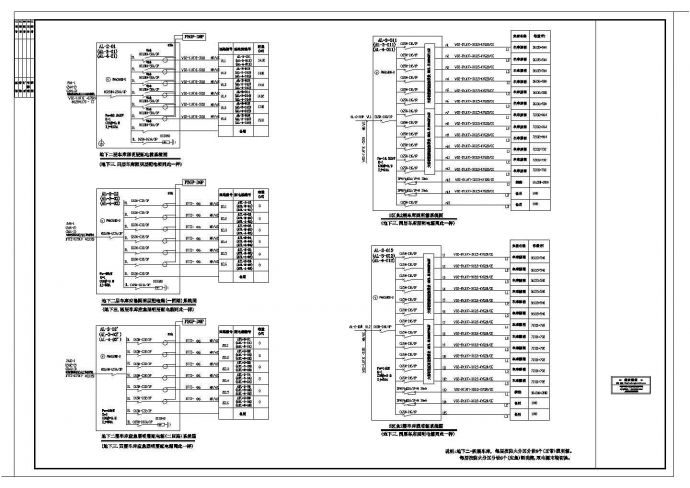 [施工图][广州]432米超高层中心强电系统图纸（103层地标）_图1