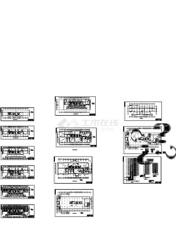 商务大厦电气设计CAD施工图-图一