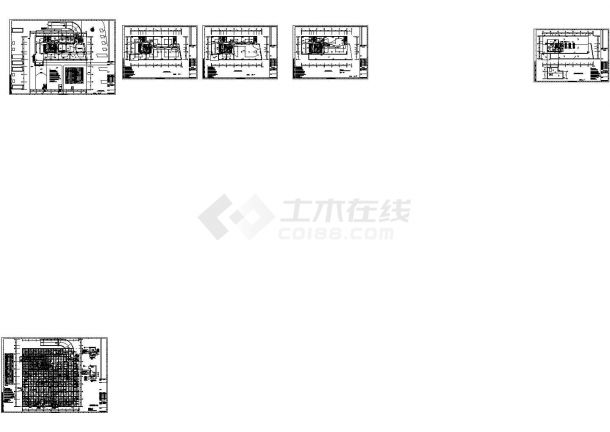 [施工图][上海]大型办公楼强电系统电气施工图纸，98张-图一